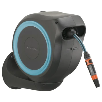 Gardena Wandslangenbox Roll Up 15 Meter Incl. Tuinspuit 1 Gardena Wandslangenbox Roll Up 15 Meter Incl. Tuinspuit