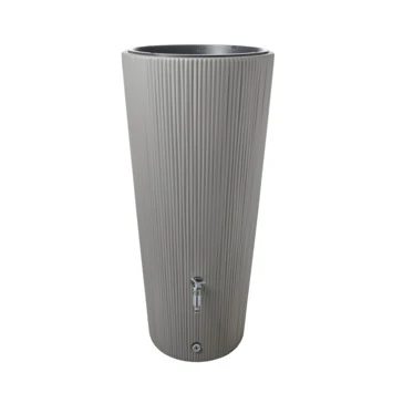 Garantia Regenton Met Plantenbak Grijs Kunststof 220 Liter 3 Garantia Regenton Met Plantenbak Grijs Kunststof 220 Liter - Afbeelding 3