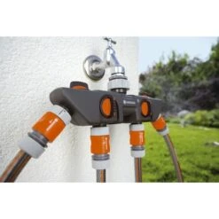 Gardena Waterverdeler 4-weg Kunststof 44x17,5x6,8 Cm 5 Gardena Waterverdeler 4-weg Kunststof 44x17,5x6,8 Cm -Tuinmeubel Verkoop 123 5413