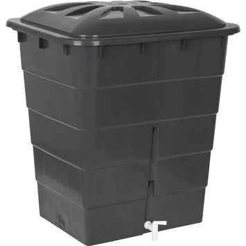 Garantia Regenton Rechthoekig Grijs 300 Liter Met Kraantje 1 Garantia Regenton Rechthoekig Grijs 300 Liter Met Kraantje