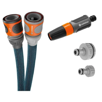 Gardena Tuinslang Textiel 30m Liano™ Xtreme (incl. Spuit, Koppelingen En Kraanstuk) 1 Gardena Tuinslang Textiel 30m Liano™ Xtreme (incl. Spuit, Koppelingen En Kraanstuk)