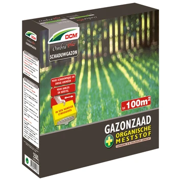 DCM Graszaad Ombra® Plus 1,5kg - 100m² 1 DCM Graszaad Ombra® Plus 1,5kg - 100m²