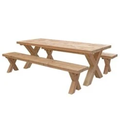 Tuinset Douglas Hout 79x245x95 Cm