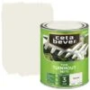 CetaBever Tuinhoutbeits Dekkend RAL 9010 Zijdeglans 750 Ml