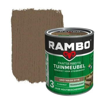 Rambo Pantserbeits Tuinmeubel Transparant Greywash Zijdemat 750 Ml 1 Rambo Pantserbeits Tuinmeubel Transparant Greywash Zijdemat 750 Ml