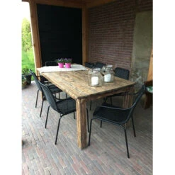 Tuinstoel Denver Zwart -Tuinmeubel Verkoop 123 6106