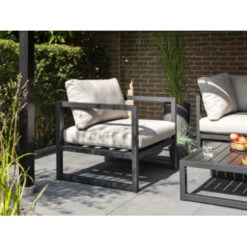 Loungestoel Chelva Antraciet -Tuinmeubel Verkoop 123 6147