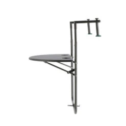 Balkontafel Halfrond Antraciet -Tuinmeubel Verkoop 123 6271