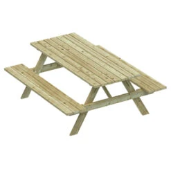 Picknicktafel Ca. 180x167cm -Tuinmeubel Verkoop 123 6351