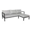 Loungeset Evora Chaise Longue Antraciet