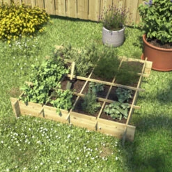 Moestuinbak Vierkant Ca. 120x120 Cm -Tuinmeubel Verkoop 123 644