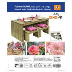 Picknickset Modern -Tuinmeubel Verkoop 123 6507