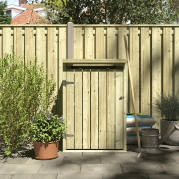 Klikokast Vurenhout 78x90 Cm 3 Klikokast Vurenhout 78x90 Cm - Afbeelding 3