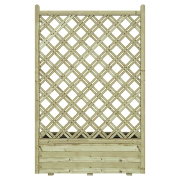 Bloembak Met Dubbele Trellis 90x40 Cm 5 Bloembak Met Dubbele Trellis 90x40 Cm - Afbeelding 5