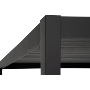 Pergola Deluxe Zwart 3x4m 4 Pergola Deluxe Zwart 3x4m - Afbeelding 4