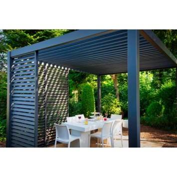 Pergola Deluxe Zwart 3x4m 5 Pergola Deluxe Zwart 3x4m - Afbeelding 5