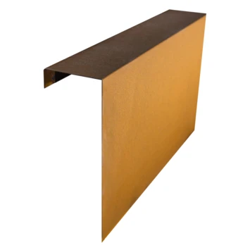 Overzetprofiel Corten Staal Voor Stapelblokken 100x45x12 Cm 1 Overzetprofiel Corten Staal Voor Stapelblokken 100x45x12 Cm