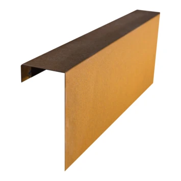 Overzetprofiel Corten Staal Voor Stapelblokken 100x30x15 Cm 1 Overzetprofiel Corten Staal Voor Stapelblokken 100x30x15 Cm