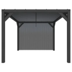 Pergola Silvano Zwart Inclusief Zijdoek -Tuinmeubel Verkoop 123 97